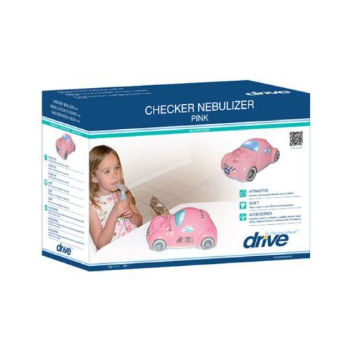 Nebulizador pediátrico rosado