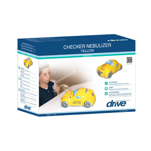 Nebulizador pediátrico amarillo