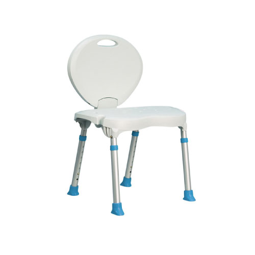 Silla auxiliar de baño con espaldar Aquasense
