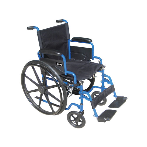 Silla de ruedas Drive 18" Blue Streak