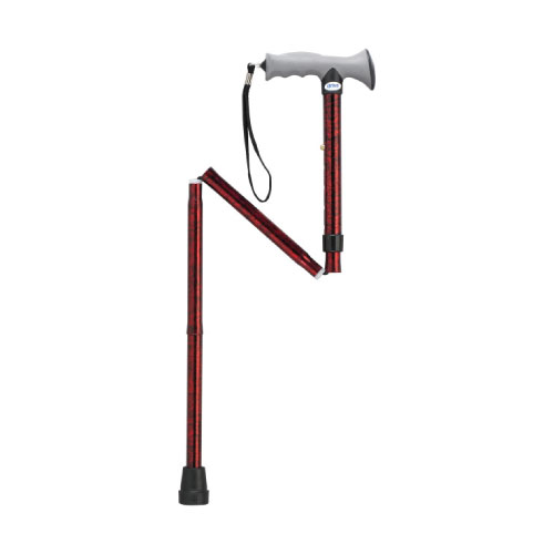 Bastón plegable de aluminio ajustable