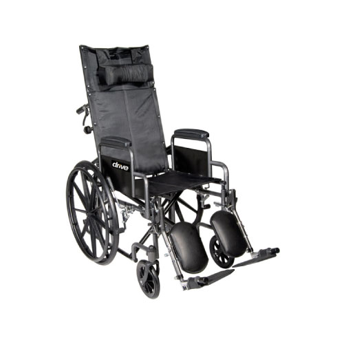 Silla de ruedas Drive reclinable 20"